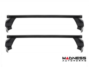 Alfa Romeo Tonale Roof Rack Cross Bars - for models w/o factory roof rails - Black 